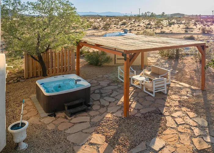 Hot Tub Stargazing From Your Private Desert Oasis